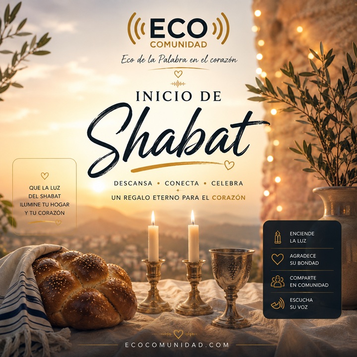 Imagen de Apertura de Shabat